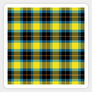 Plaid Pattern Art Magnet